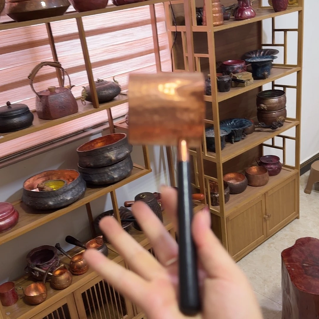 紫铜手工制作摆件