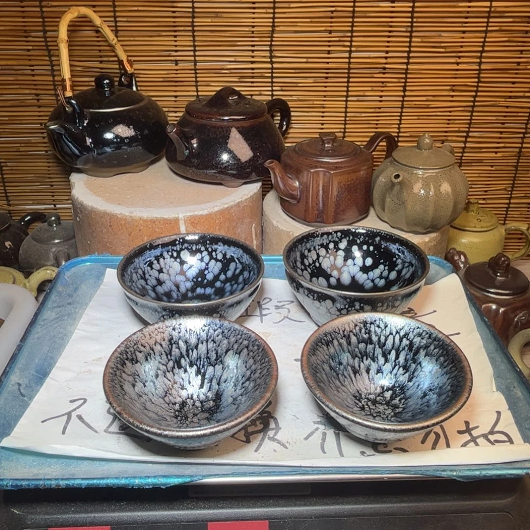 茶盏建窑建盏 微瑕作品