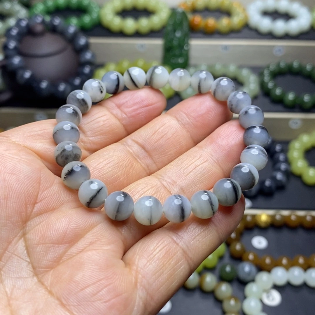 和田玉未镶嵌手串