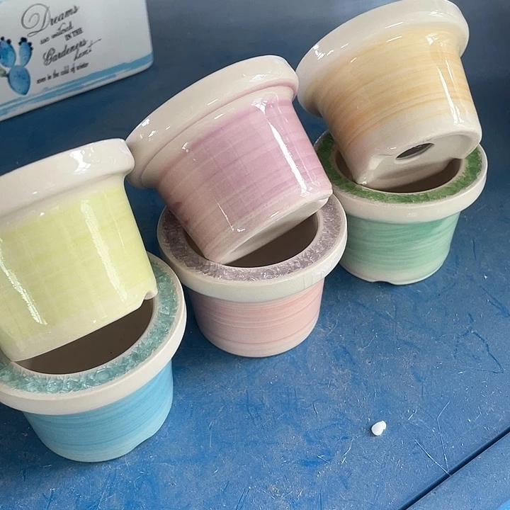 7*5 半手工花盆浮力炸