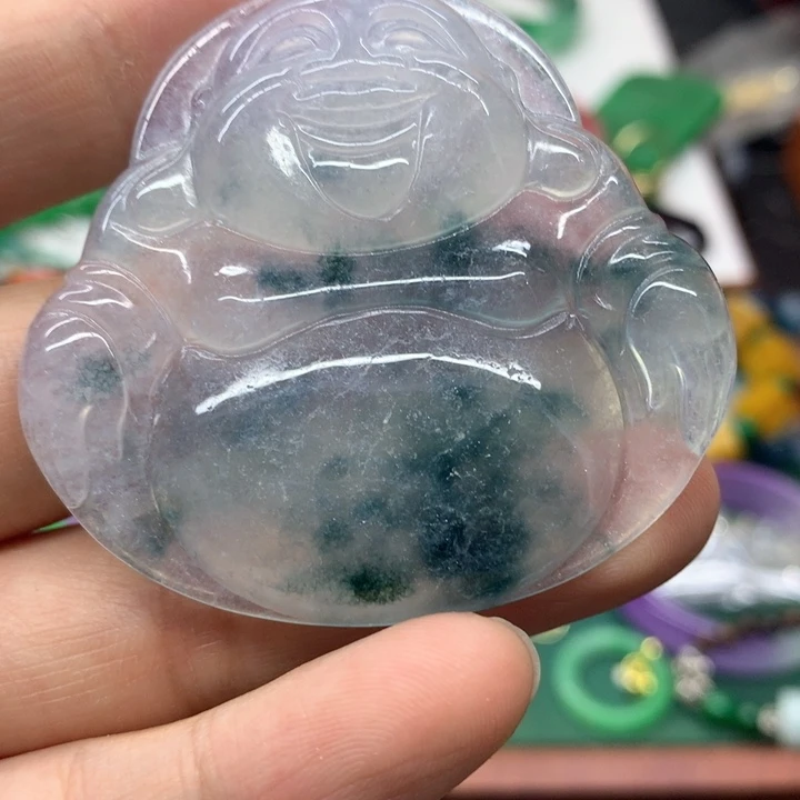 颈饰未镶嵌翡翠吊坠