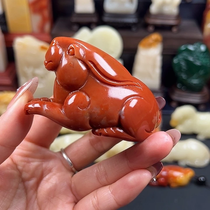 寿山石老性芙蓉石