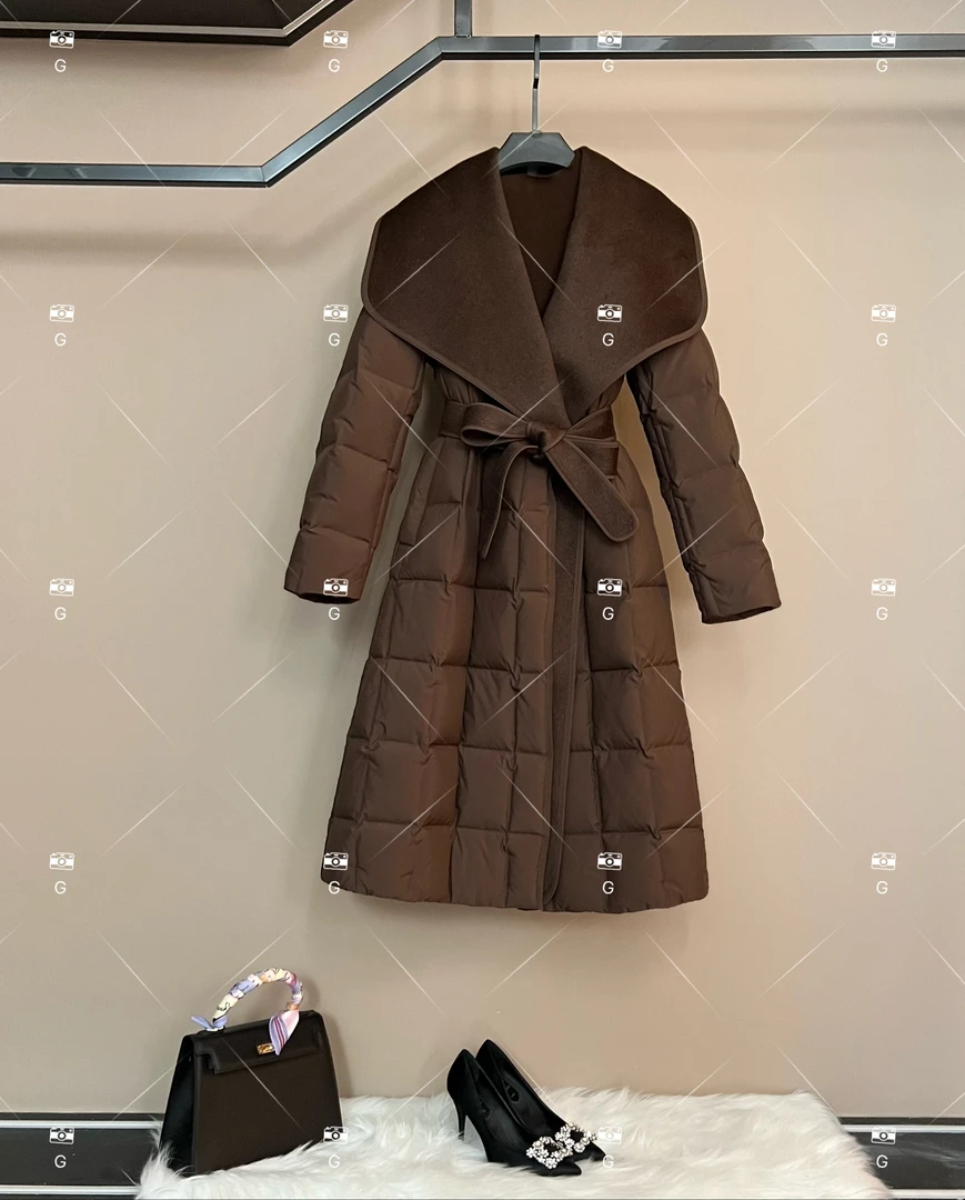 秋冬气质小香风时尚设计师中长款羽绒服 GS-57882