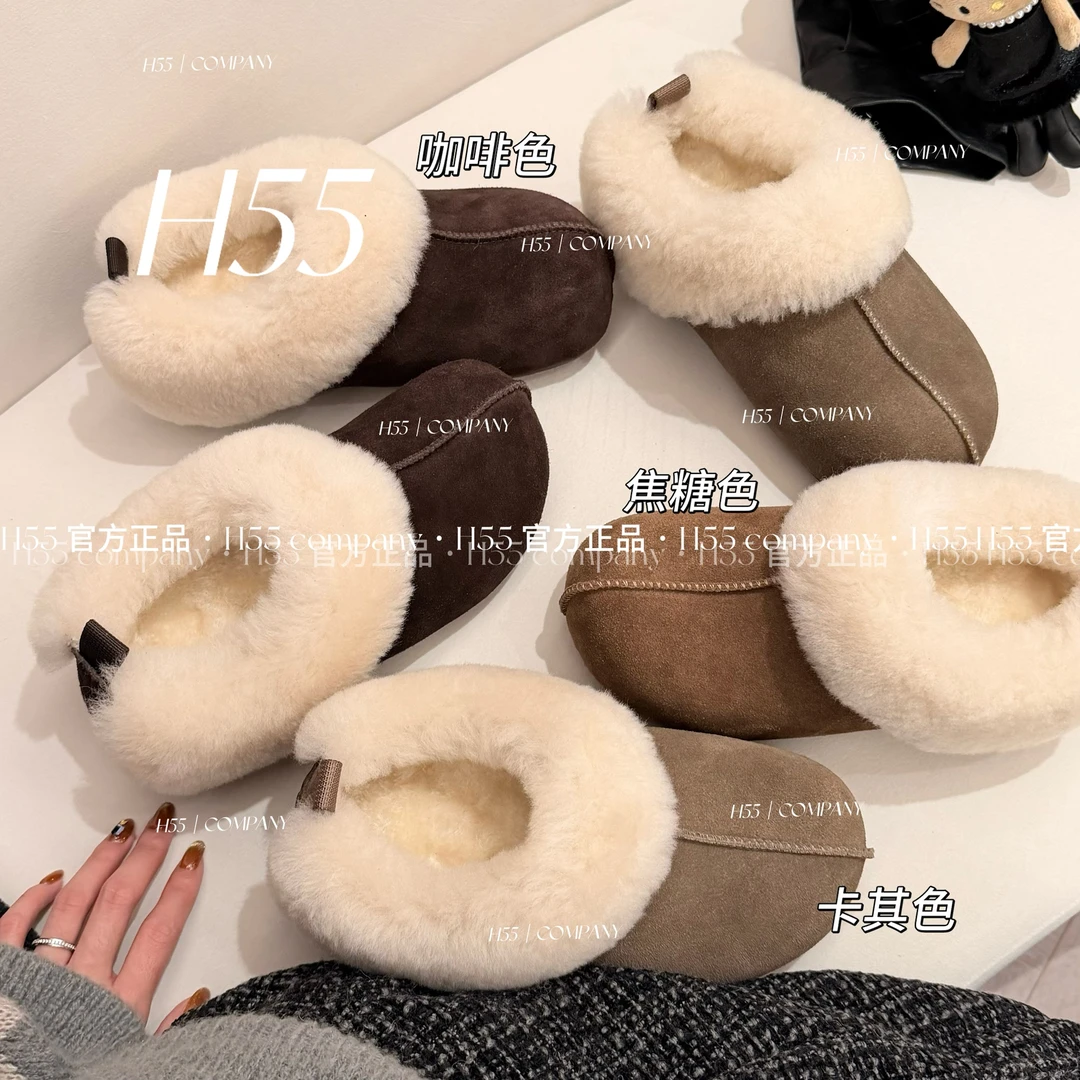 H55-【小羊围脖】牛绒塔茨勃肯雪地棉鞋隐形增高5cm40-3111-5-pxg