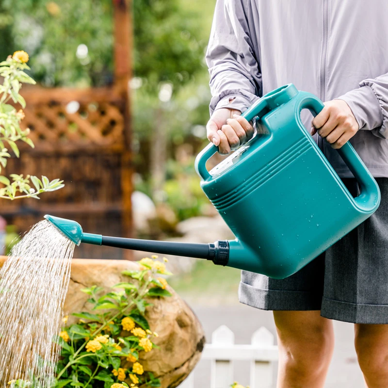 瑞普浇花水壶洒水壶家用大容量浇水壶长嘴花洒喷壶浇菜神器喷水壶