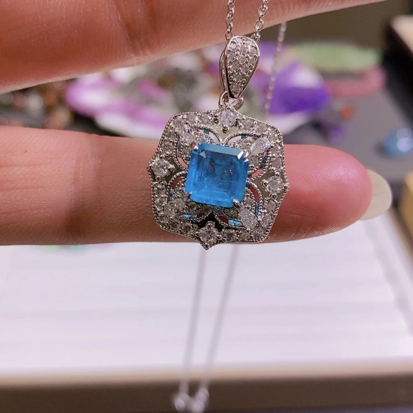 【闪购商品】海蓝宝石手链未镶嵌?*逸19×19mm