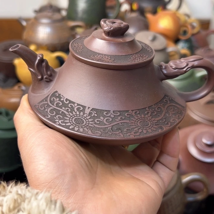 紫砂茶壶紫砂壶微瑕嘴巴磕碰