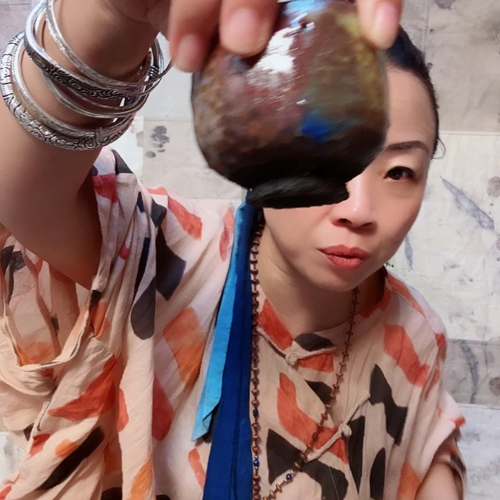 瓷原矿土釉➕才釉杯子柴烧