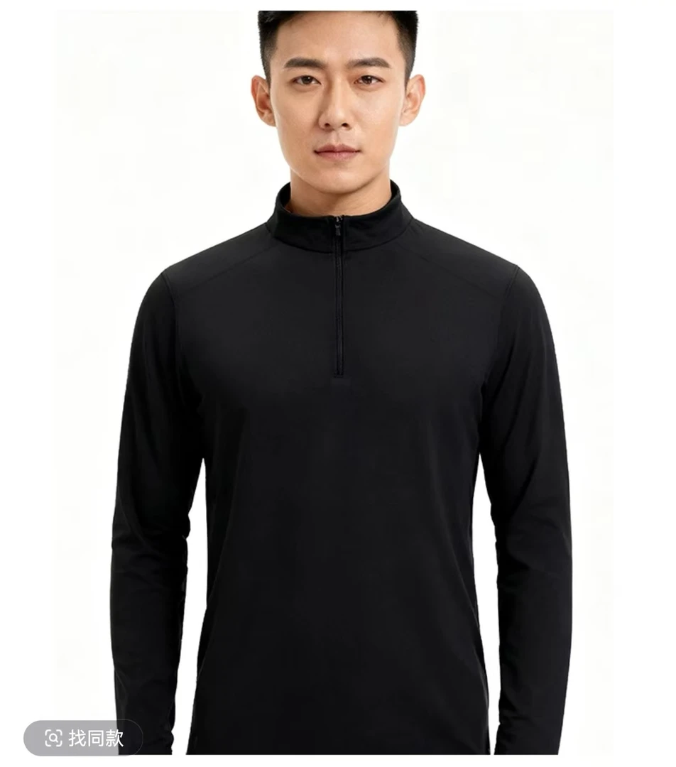 【PYB】秋冬半拉链加绒卫衣