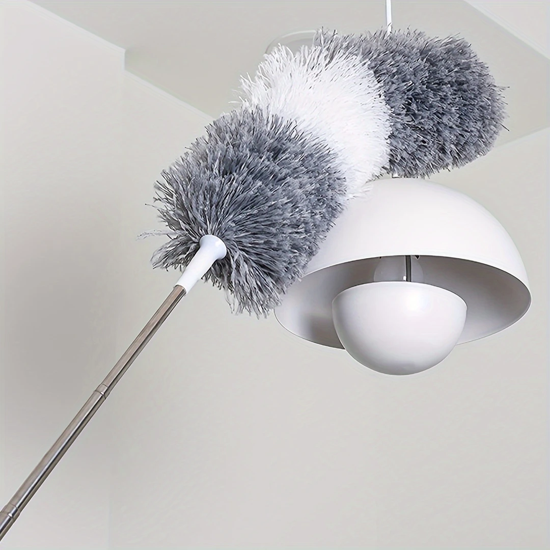 可水洗可弯曲可伸缩手动款除尘掸除尘刷天花板扫灰