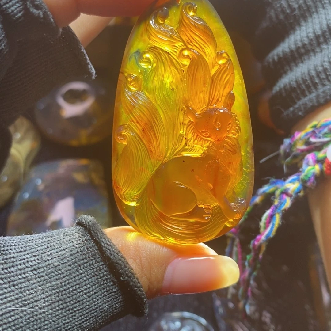 裸石琥珀未镶嵌珀