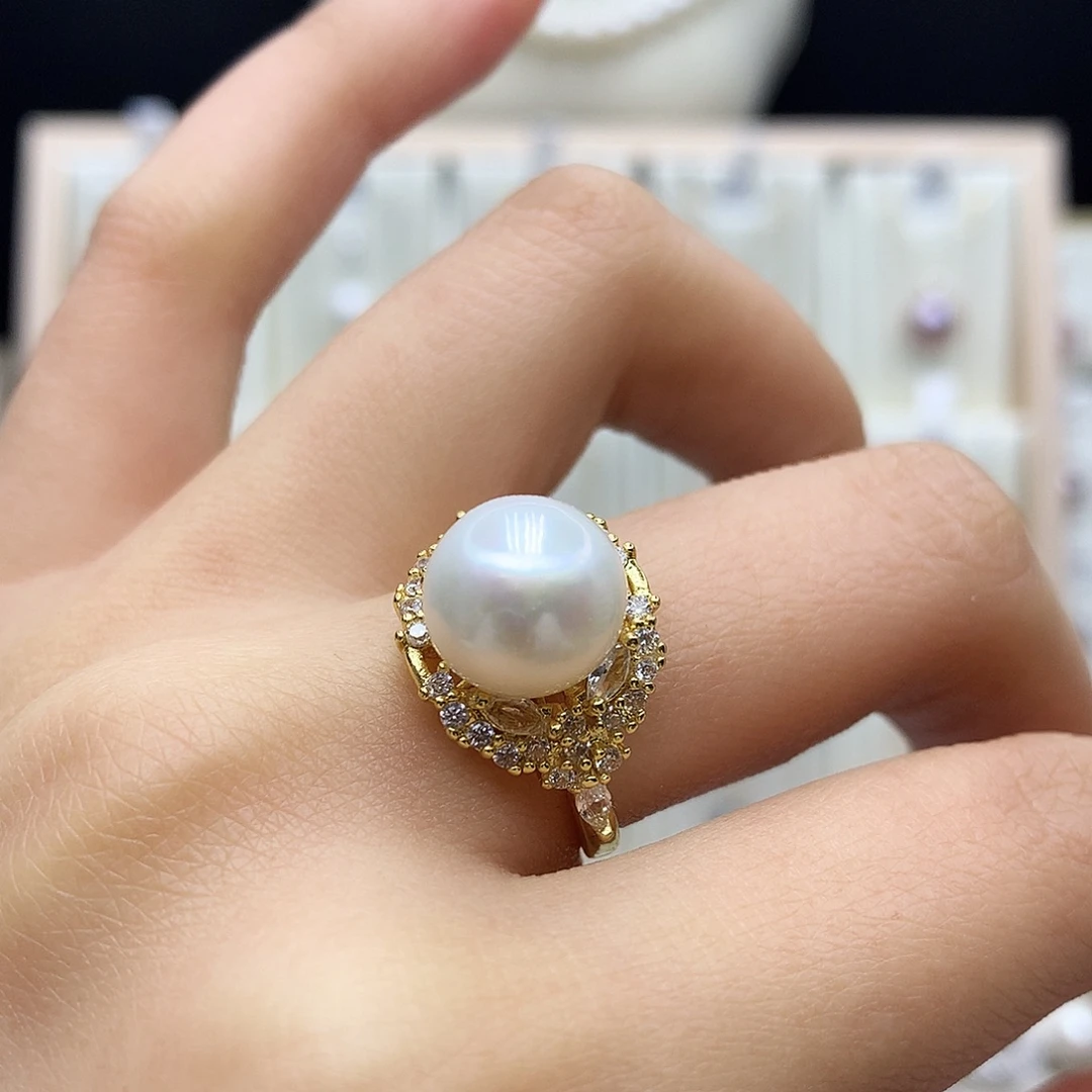 淡水珍珠颈饰合金