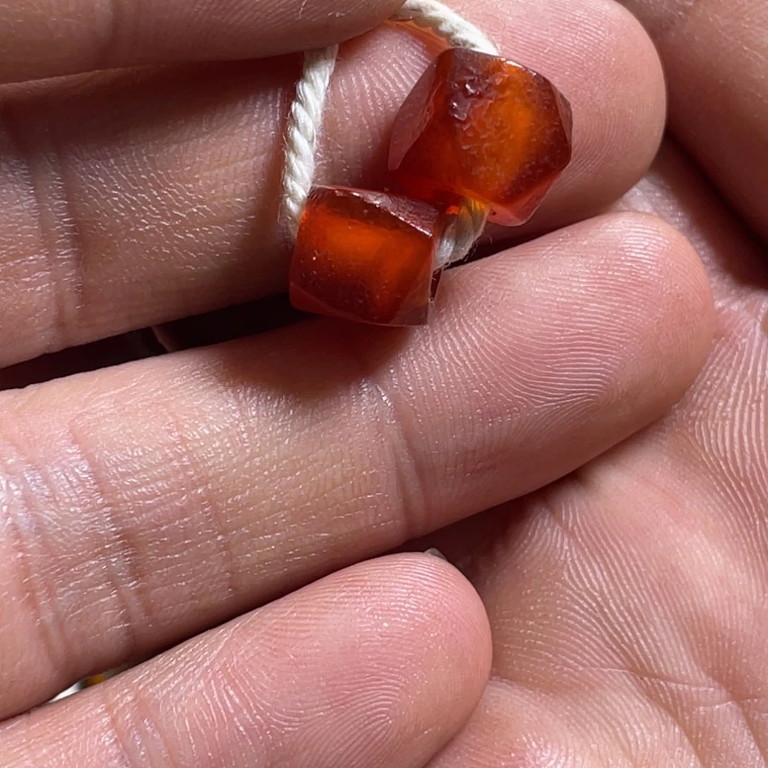 玛瑙/玉髓合金颈饰