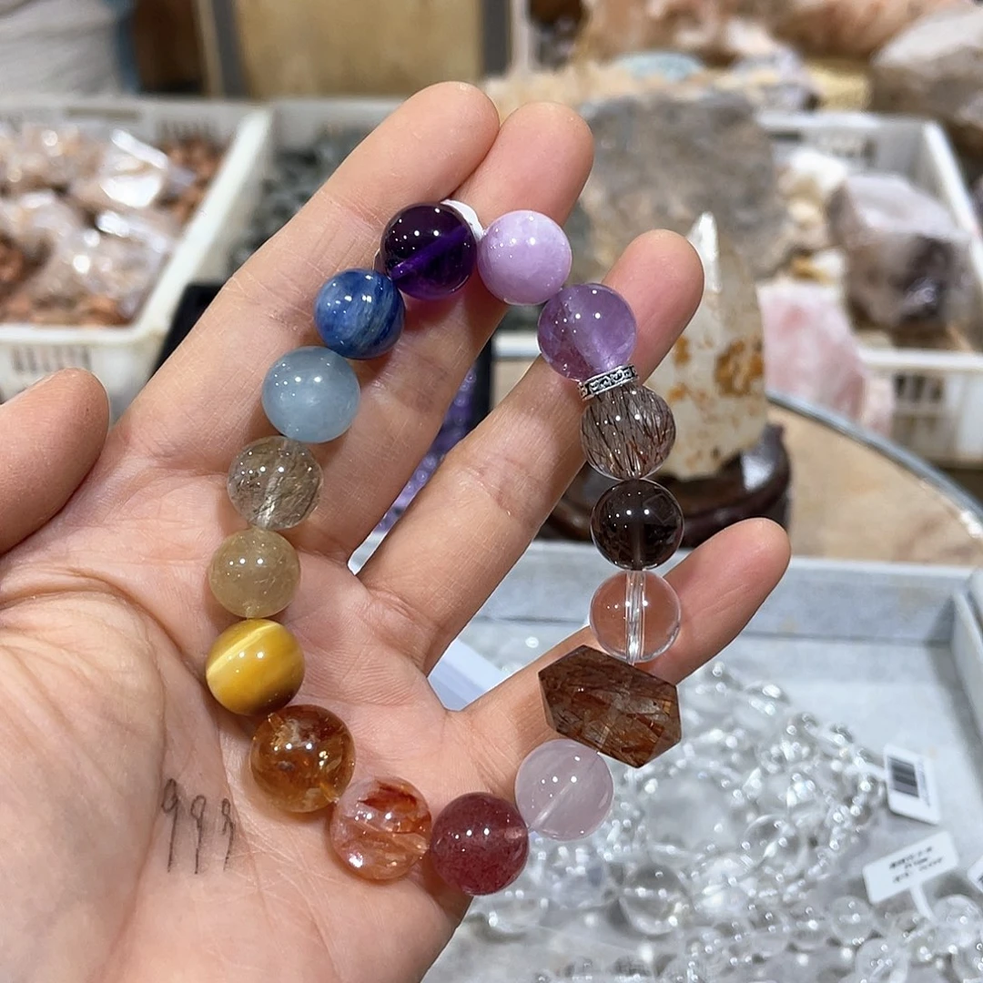 水晶手串未镶嵌拍三单发一单d b 662