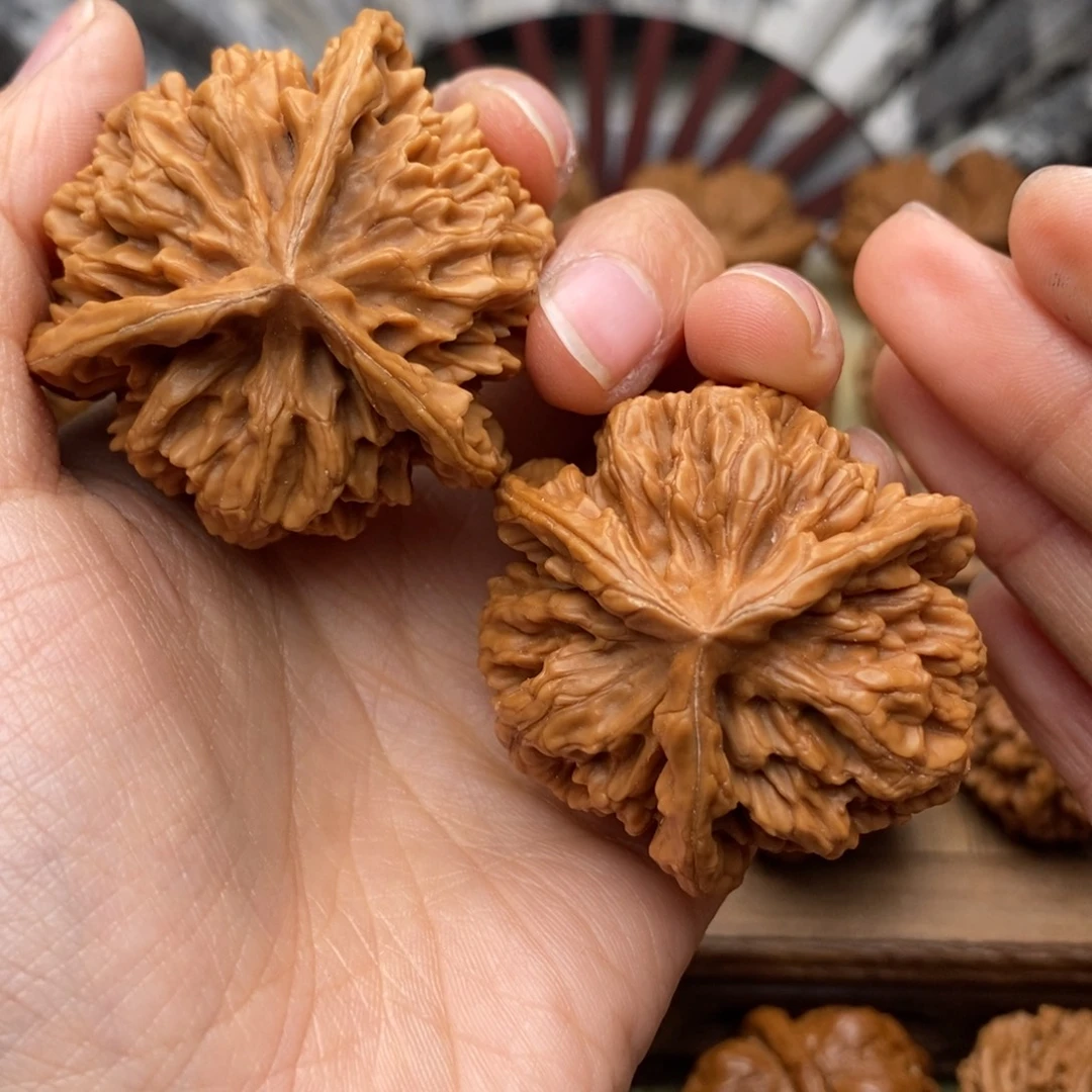 文玩核桃把件583号46全龙鳞纹