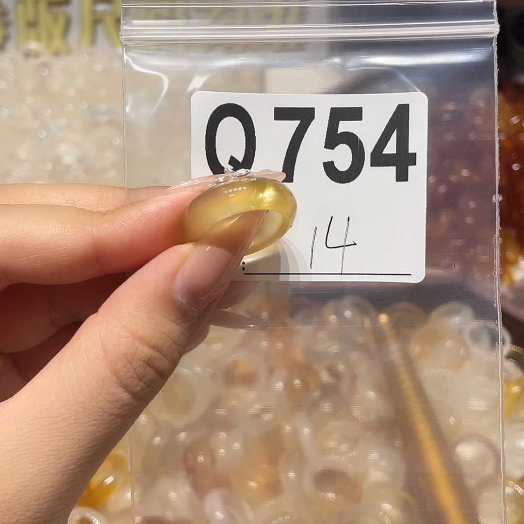 未镶嵌戒指玛瑙/玉髓754