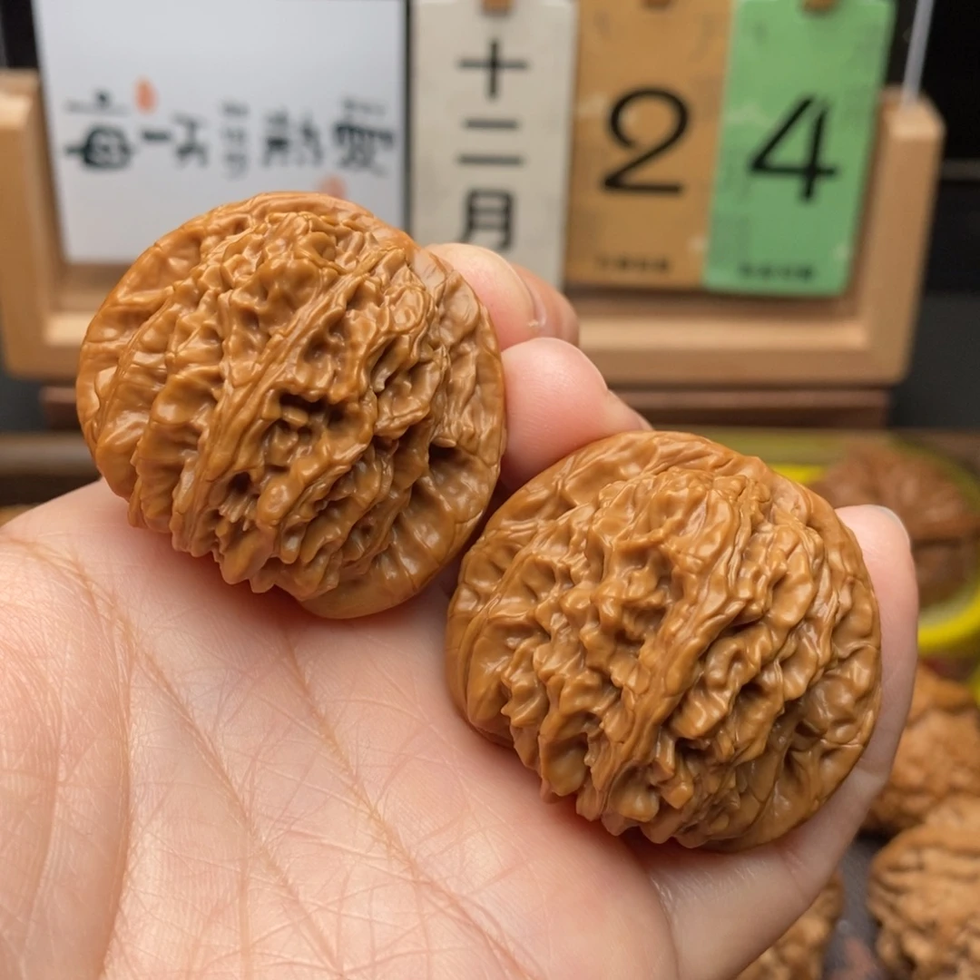 把件文玩核桃四座楼42