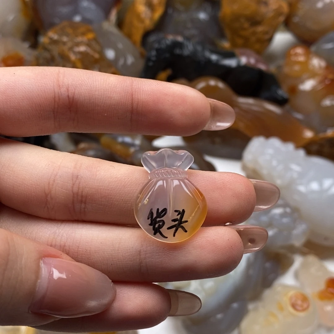 玛瑙/玉髓未镶嵌颈饰