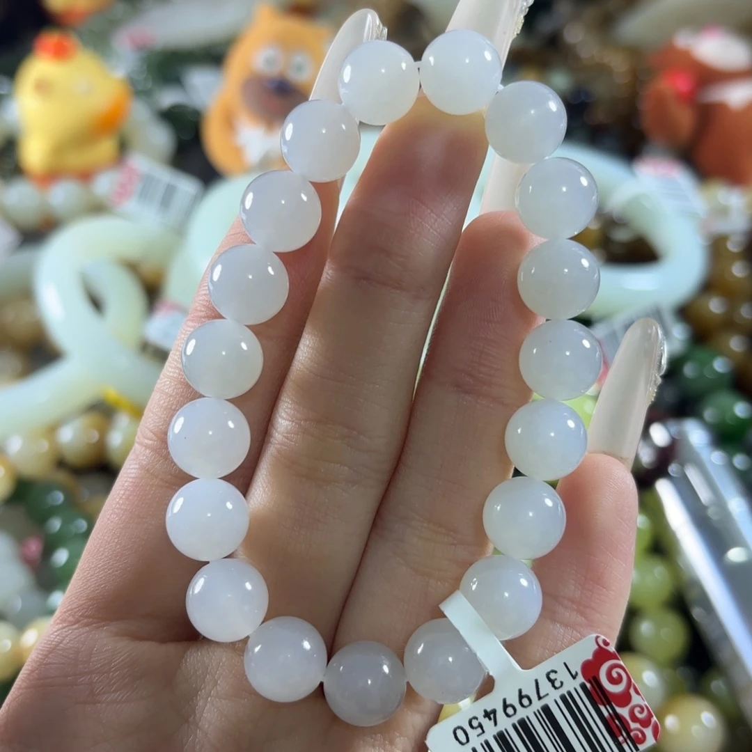 和田玉未镶嵌手链53