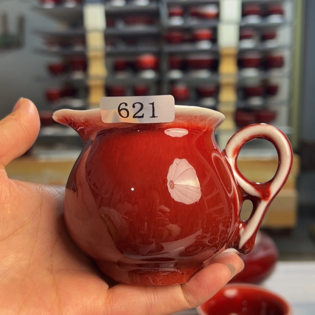 G***猪陶景德镇陶瓷郎红微瑕