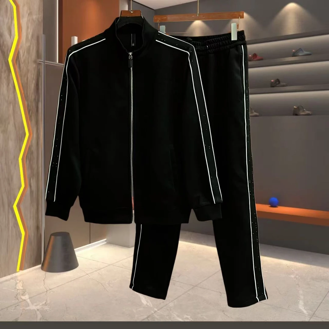 [悦悦伽服饰]春季新款（厂家直销）潮流时尚百搭休闲套装25212