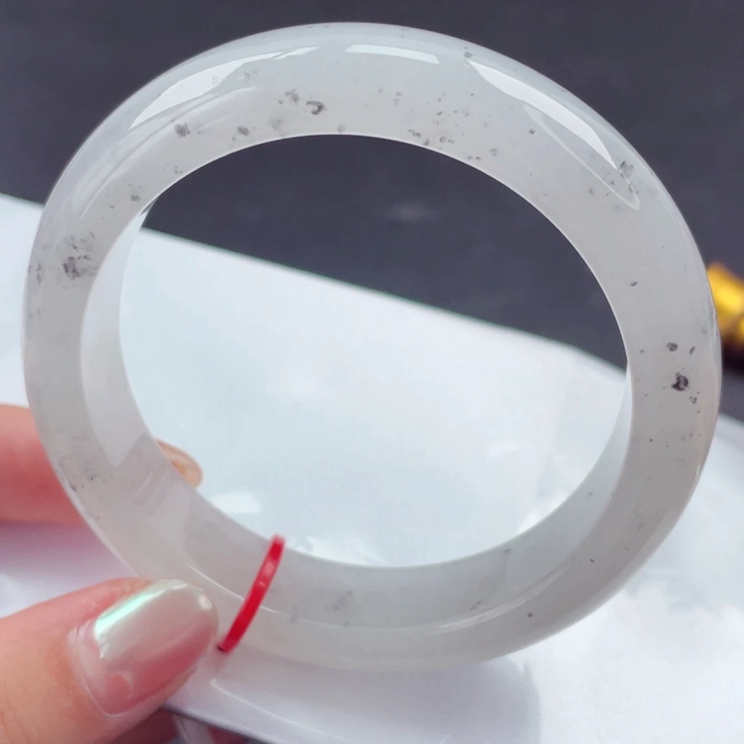 翡翠未镶嵌手镯58.7圈口