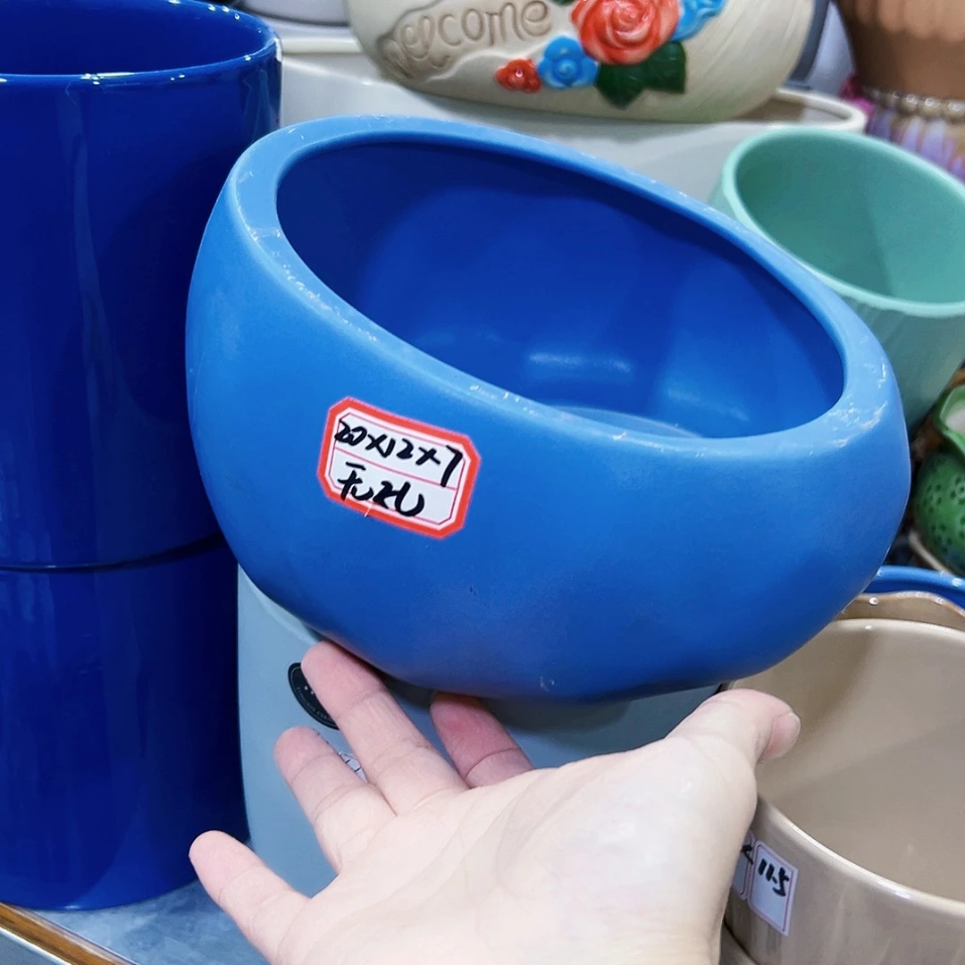 外贸尾单陶瓷花盆凑单10米包邮