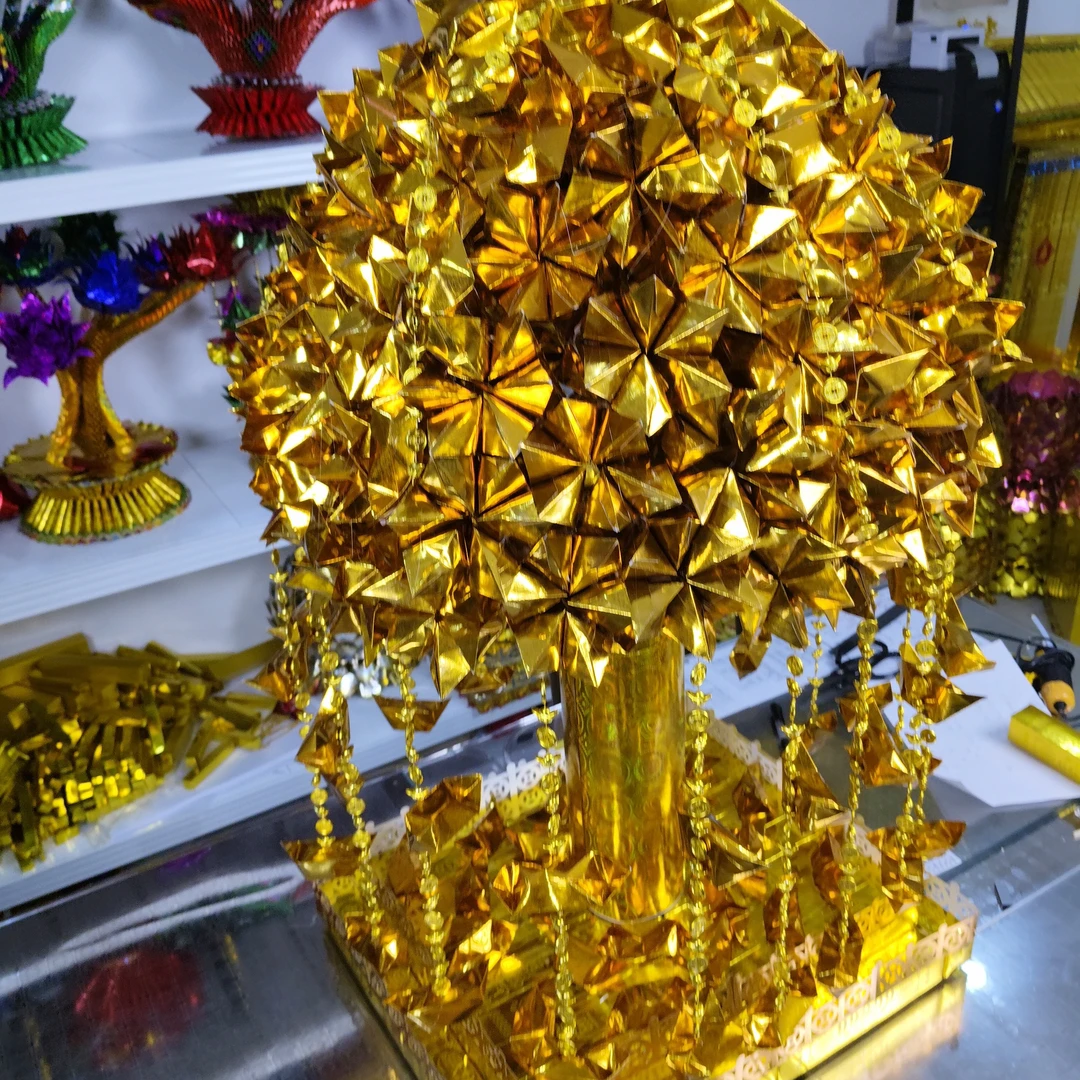 摇钱树手工diy材料包不含工具适合周岁乔迁开业等场合