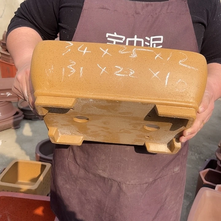 紫砂花盆紫砂等传统