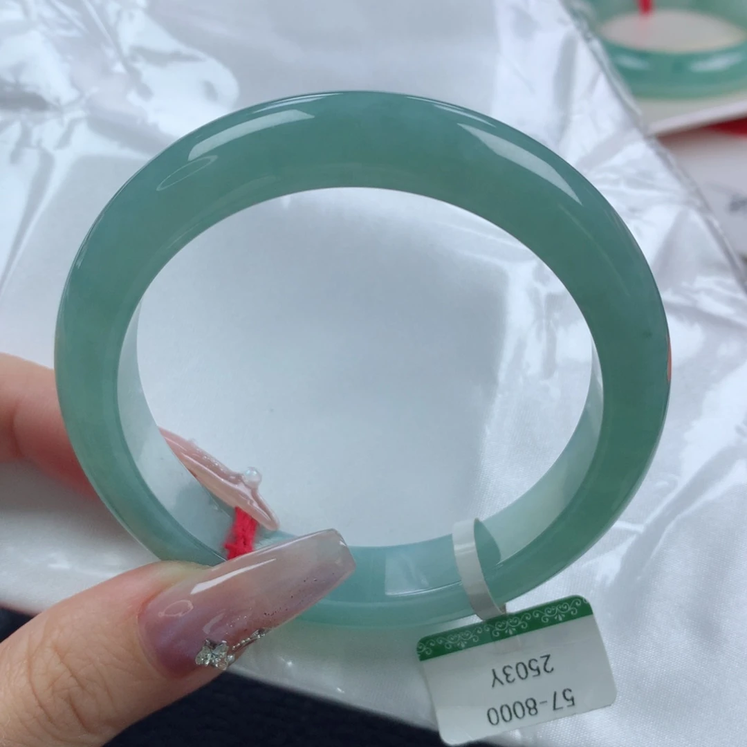 未镶嵌手镯翡翠缅甸天然翡翠A货57.4