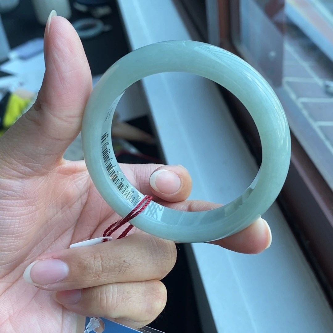 未镶嵌手镯翡翠正****呀53正圈