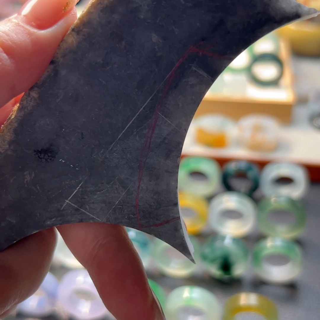 定制翡翠雕刻手牌未镶嵌