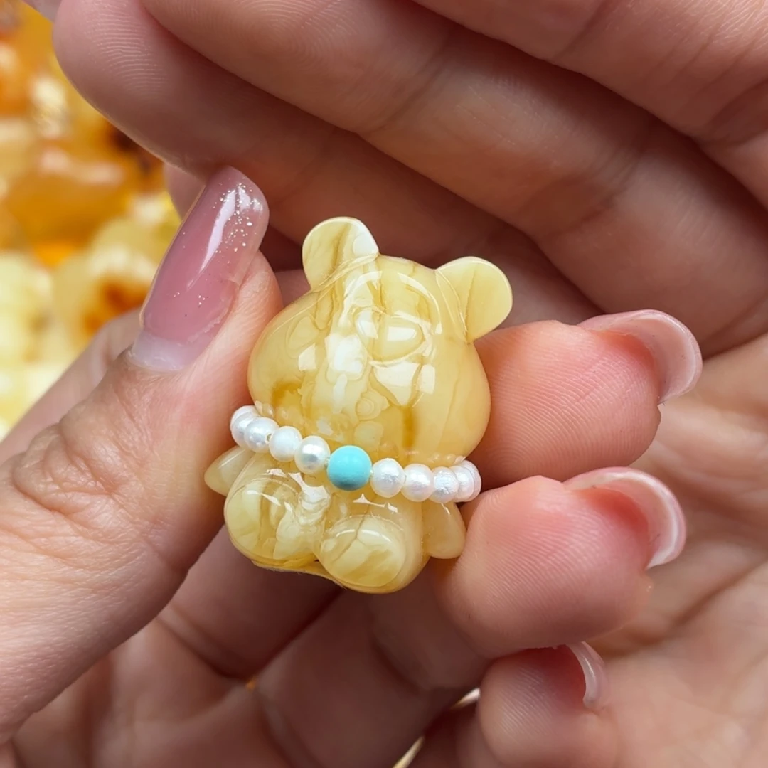 裸石琥珀未镶嵌蜜蜡