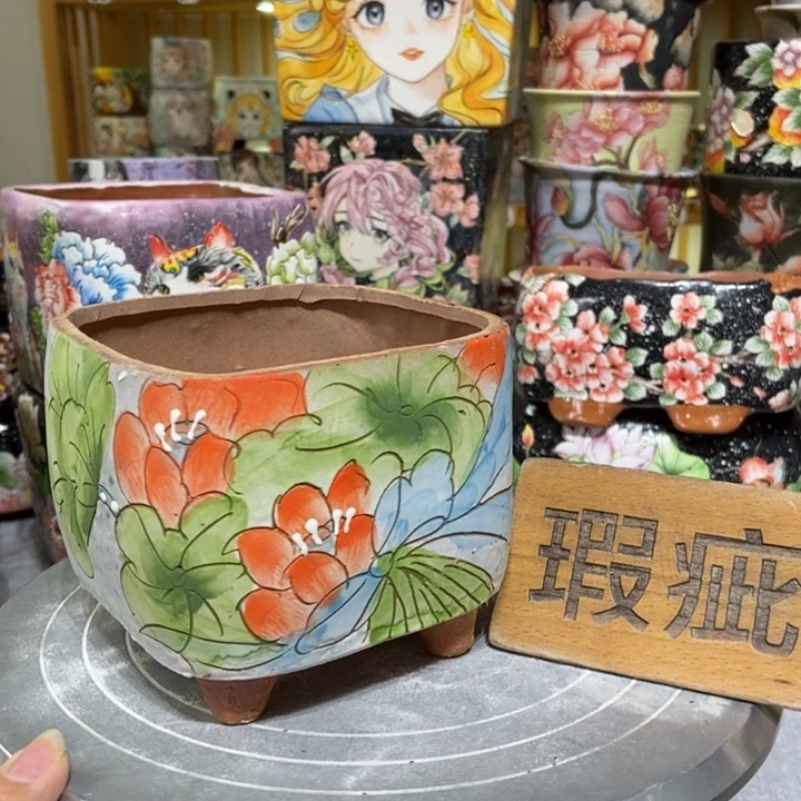 景德镇艺术手绘作品