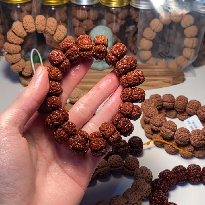 手串金刚菩提22龙牙纽扣瑕疵款