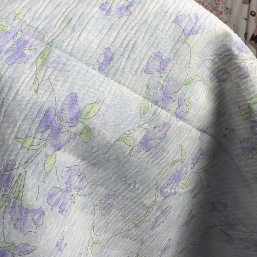 棉涤棉碎花款，2米好看的