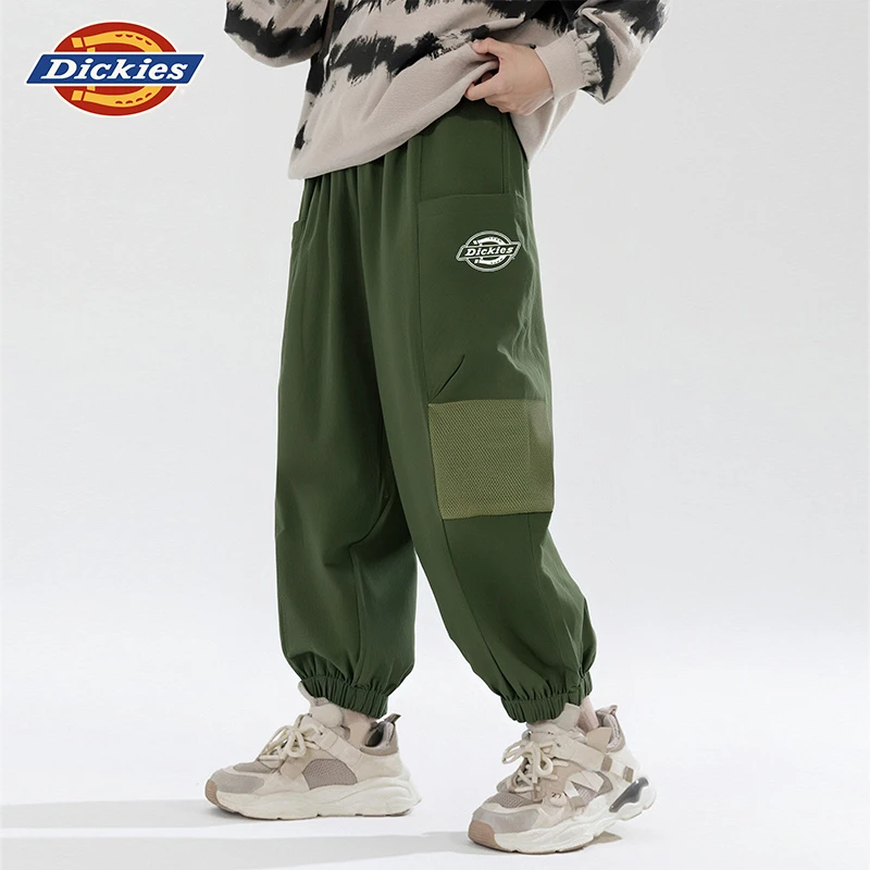 Dickies儿童速干裤休闲2025年夏季新款百搭凉感宽松时尚潮流裤子