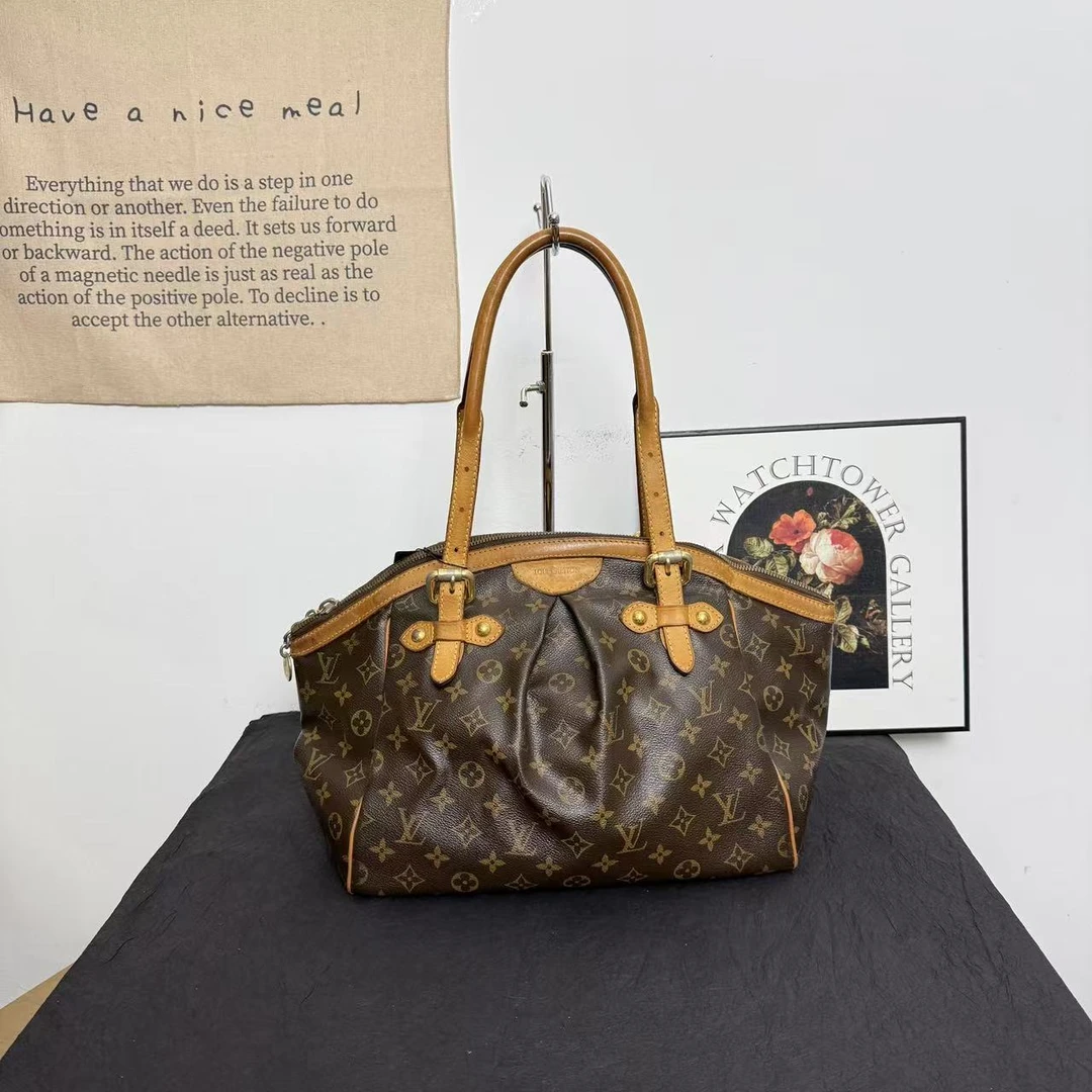 95新 LouisVuitton/路易威登 古登中古/lv饺子包/手提包/单肩包