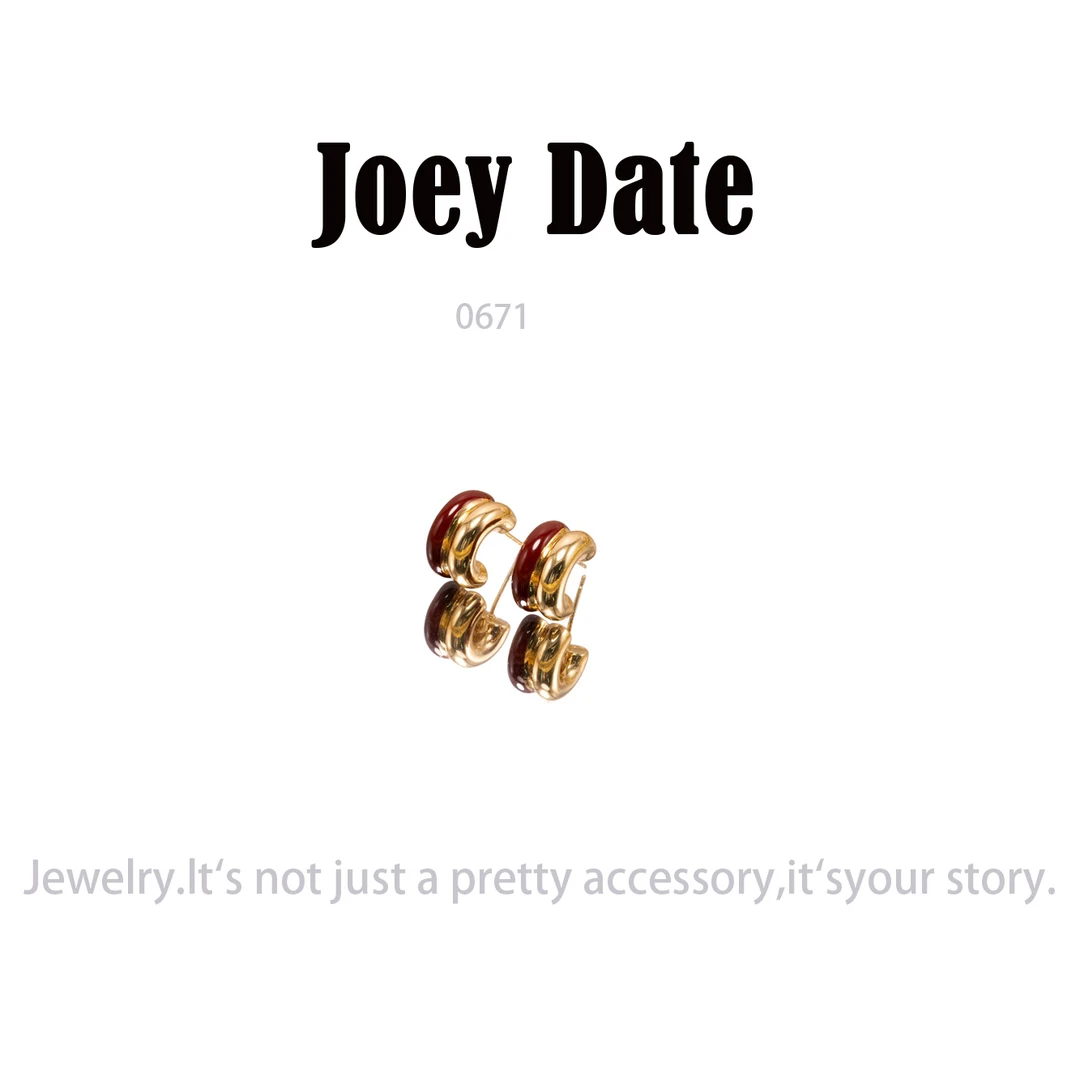 镀K金 Jory Date  耳饰 ~0671