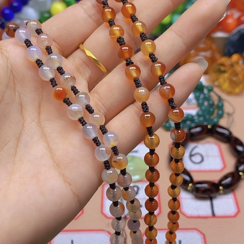 【闪购商品】玛瑙/玉髓颈饰未镶嵌开****远