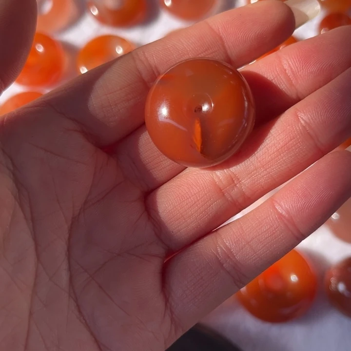 南红玛瑙珠子未镶嵌周