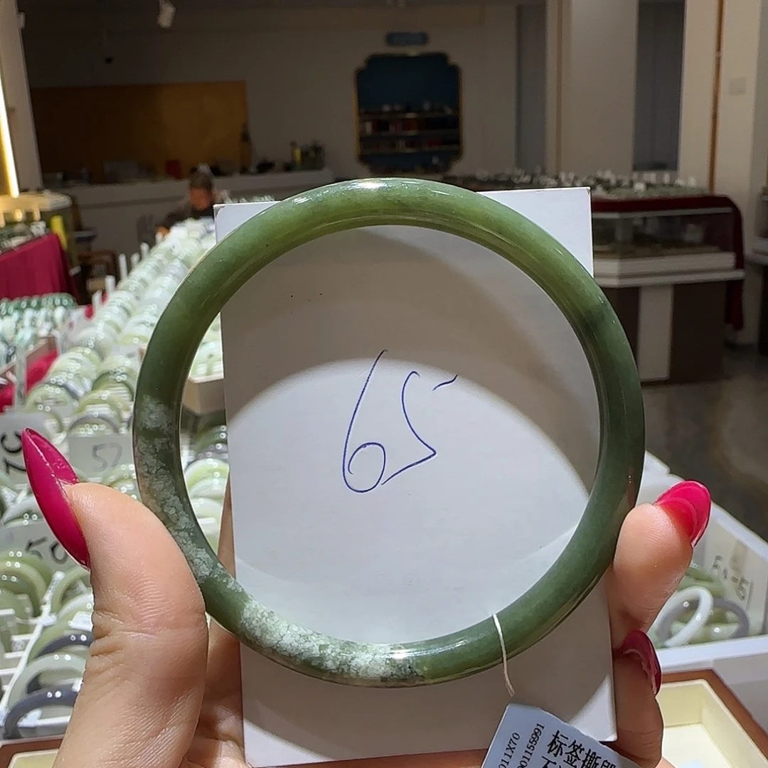 和田玉未镶嵌手镯926