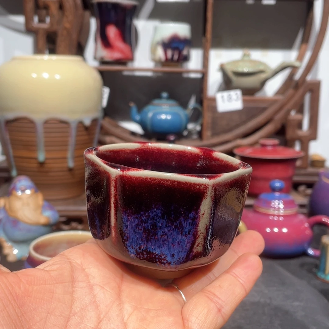 木***来中国神后钧瓷茶器
