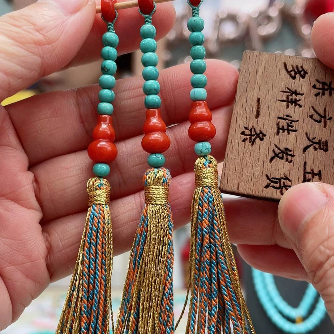 南红玛瑙颈饰未镶嵌