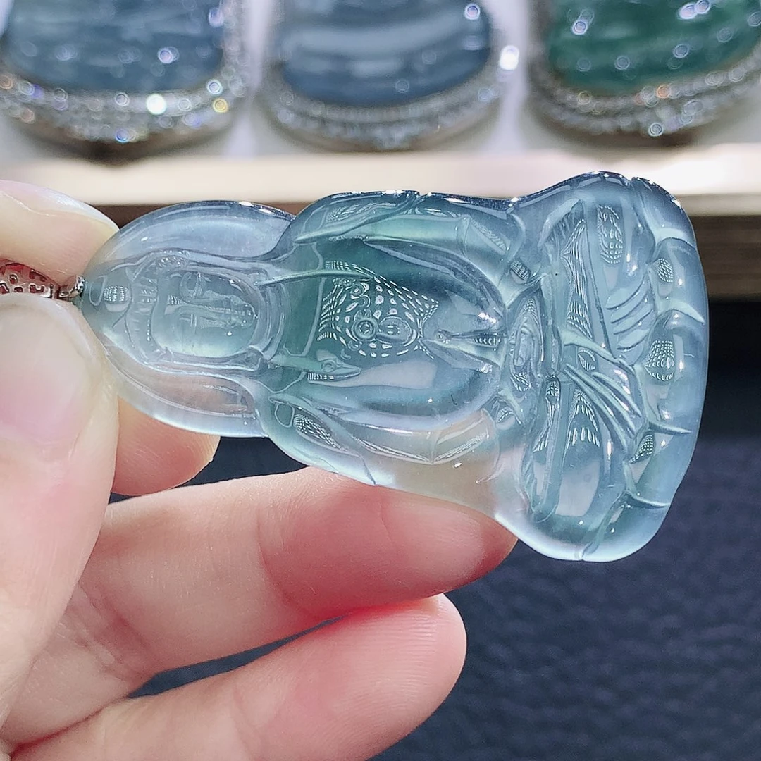 未镶嵌挂件翡翠翡翠