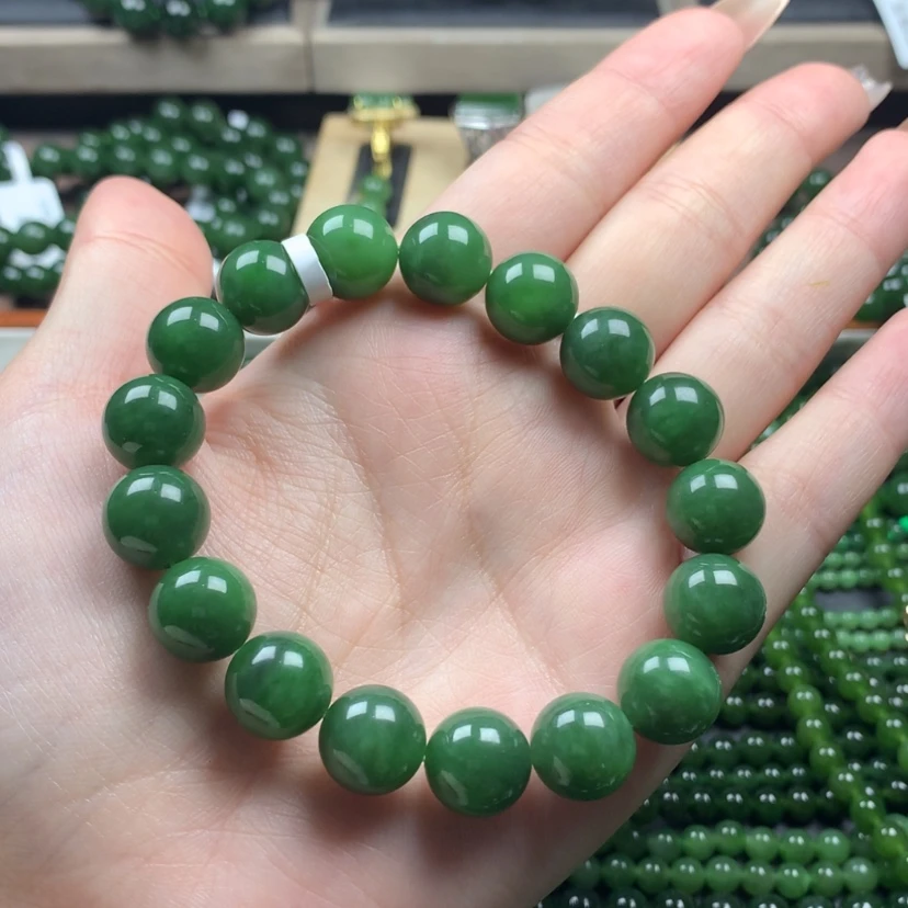 【闪购商品】和田玉（碧玉）手串未镶嵌白*丶