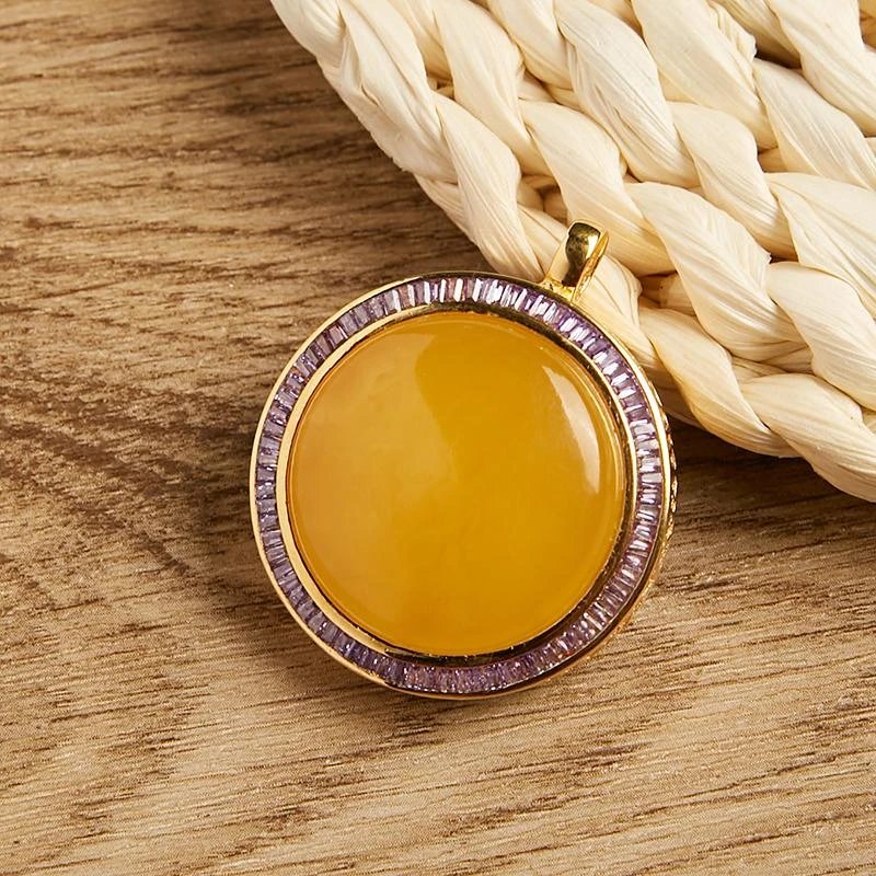 【香总私藏鉴赏】蜜蜡吊坠（发一件）