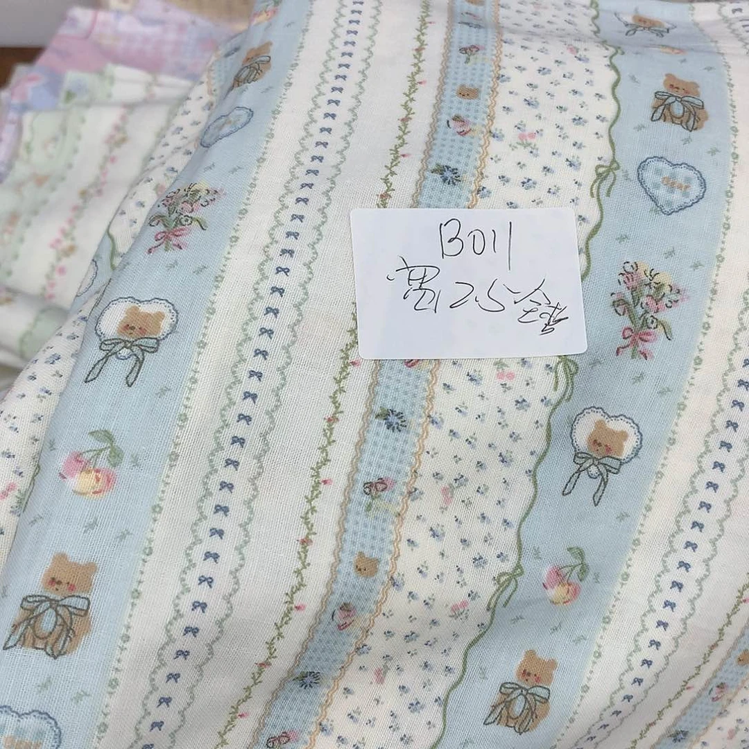 棉B011全棉母婴A类双层纱2.5米宽