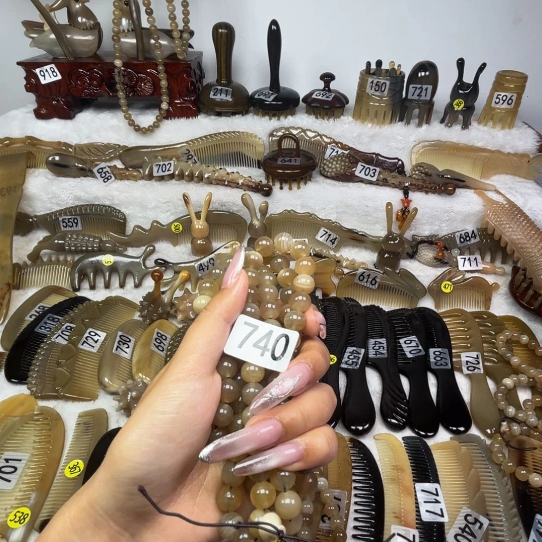 !***牛角牛角梳牛角梳福利款