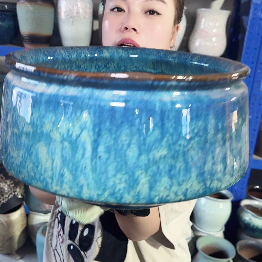 花盆紫砂高17口28